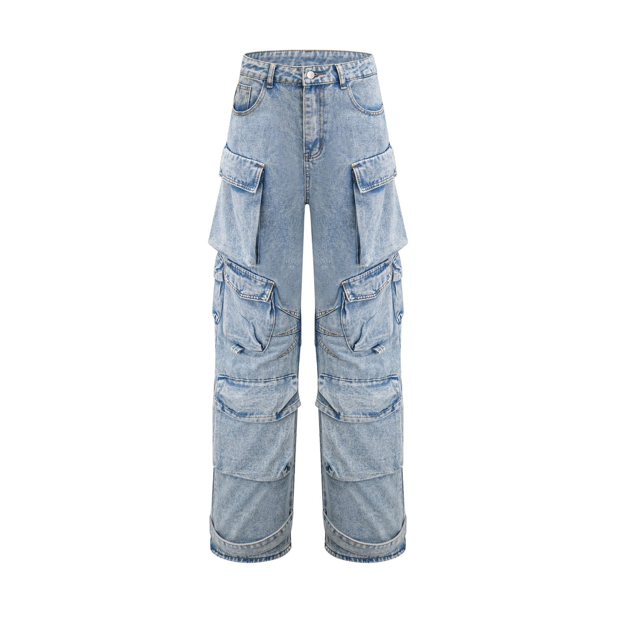 Agathe highwaisted palazzo cargo trousers