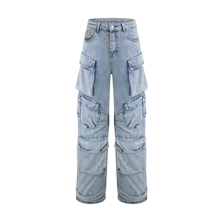 Agathe highwaisted palazzo cargo trousers