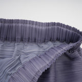 Agathe purple gradient wrinkled blouse  trousers matching set