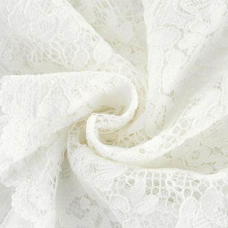 Aimée layered cutout lace embroidered midi dress