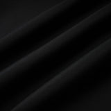 Ainara Black Off Shoulder Polished Midi Dress