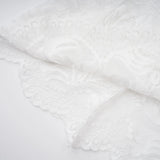 Airelle White Satin Panel Lace Maxi Dress