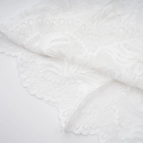 Airelle White Satin Panel Lace Maxi Dress