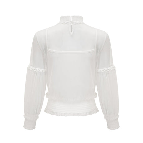 Aiza floral semisheer top