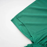 Alba Mini Dress - Stretch - Design Satin Finish Ruched Detailing V - Neck