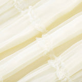 Alba Skirt & Top Set - Sleeveless Halterneck Open Back Pleated Ruffled Floor Length
