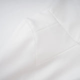 Alba White Barrel Waist Corset Maxi Dress