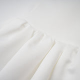 Alberta Mini Dress - Halterneck - Layered Design - Ruched Detailing - Rear Zip Fastening - Ruffled Hem