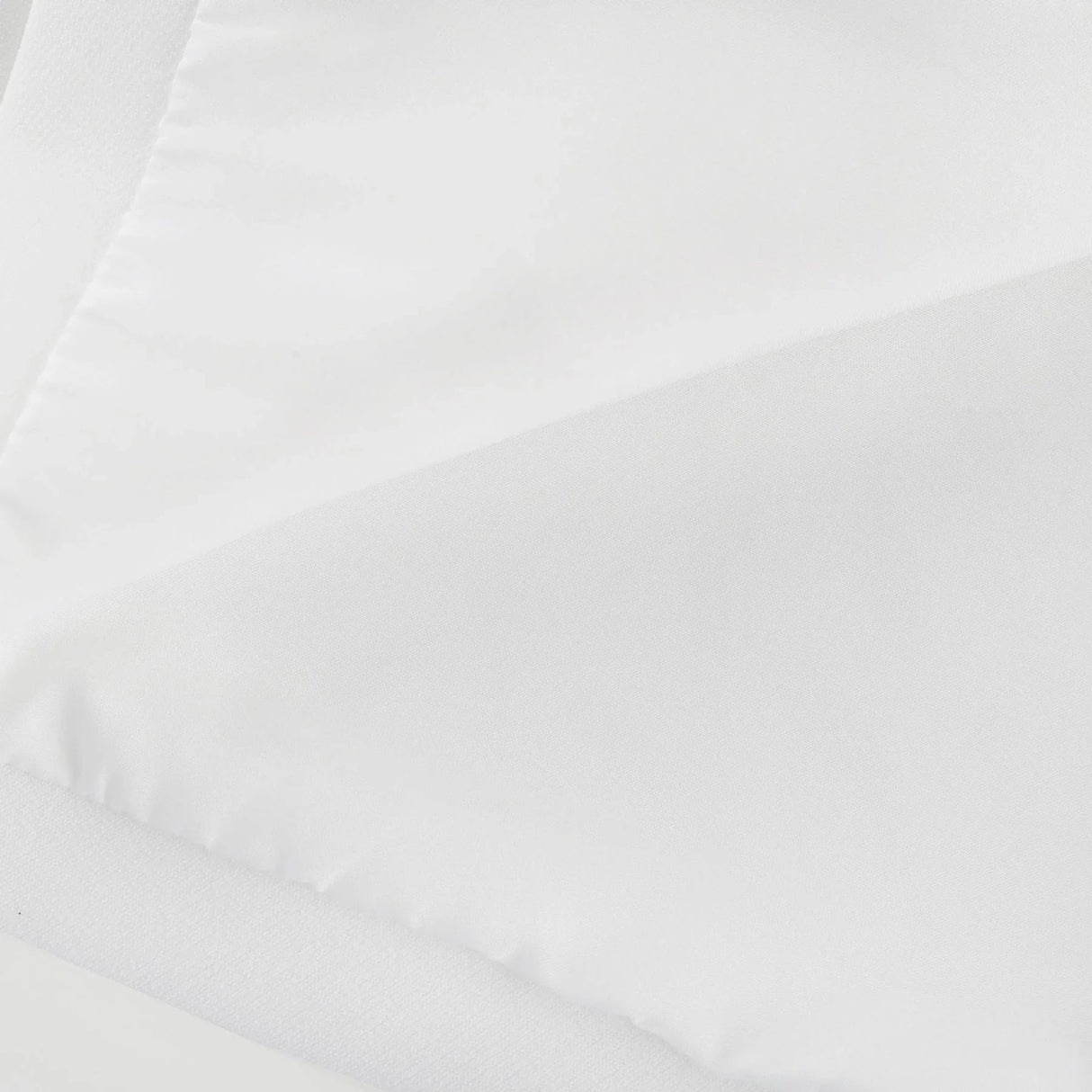 Alessandra White Mini Dress - Sleeveless Square Neck - Faux - Flower Embellishment - Flared Skirt - Rear Zip Fastening