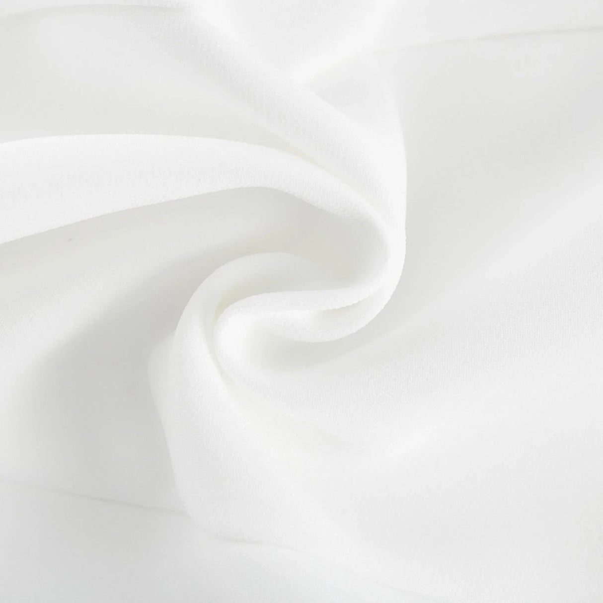 Alessandra White Mini Dress - Sleeveless Square Neck - Faux - Flower Embellishment - Flared Skirt - Rear Zip Fastening