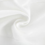 Alessandra White Mini Dress - Sleeveless Square Neck - Faux - Flower Embellishment - Flared Skirt - Rear Zip Fastening