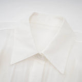 Alessia Bodysuit - Lapels - Long Sleeves - Scoop Back - Boned Design