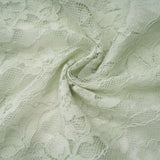 Alexis Sage Green SemiSheer Floral Lace Mini Dress
