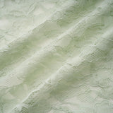 Alexis Sage Green SemiSheer Floral Lace Mini Dress