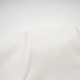 Alina Top & Skirt Set - Elegant 3D Petal Detailing - Flattering Flared Silhouette - Chic Midi Length - Stylish Rear Zip Fastening