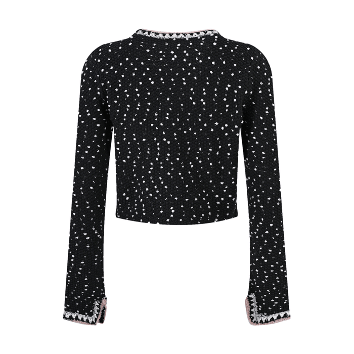 Brooklynn Jacket & Skirt Snowflake Dots Set