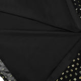 Aloïse Black Polka Dot Pleated Midi Dress