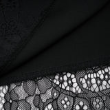 Alvaro Black Lace Shawl  Dress Set