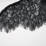 Alvaro Black Lace Shawl  Dress Set