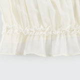 Alyssa pleated top  skirt matching set