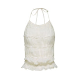 Alyssa pleated top  skirt matching set