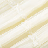 Alyssa pleated top  skirt matching set