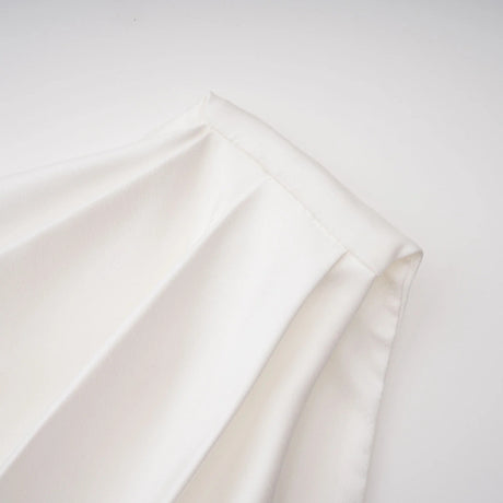 Amarante White One Shoulder Asymmetrical Midi Dress