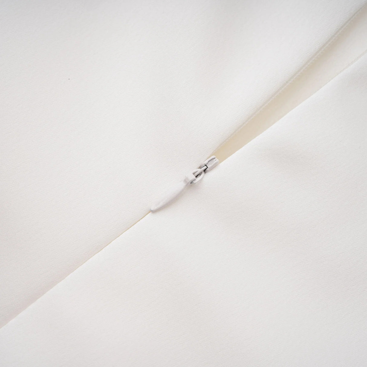 Amarante White One Shoulder Asymmetrical Midi Dress