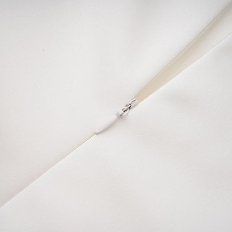 Amarante White One Shoulder Asymmetrical Midi Dress