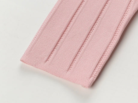 Amari Dress - A - Line Silhouette - Flared Skirt - Long Sleeves - Tailored Fit - Decorative Buttons