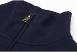 Amaya Cropped Zip - Up Jacket - Fitted with Contrasting Pockets and Ribbed Cuffs