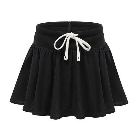 Amélie elasticwaistband pleated mini skirt