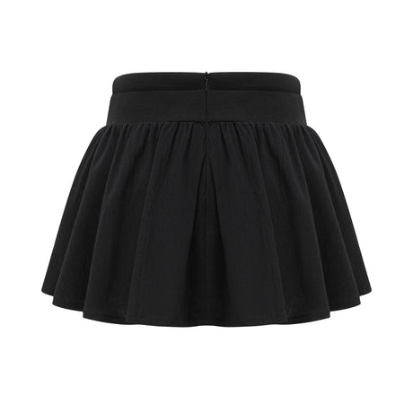 Amélie elasticwaistband pleated mini skirt