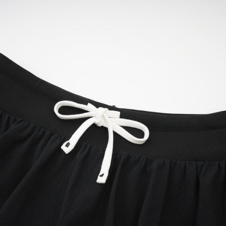 Amélie elasticwaistband pleated mini skirt
