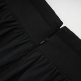 Amélie elasticwaistband pleated mini skirt