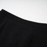 Andréa contrastcolor vest top  shirt  skirt matching set