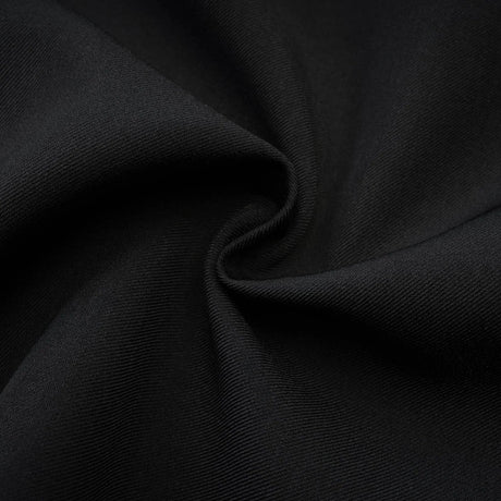 Angelica Mini Dress - Camellia Decorated Square Neckline - Open Back Design - Spaghetti Straps - Fully Pleated