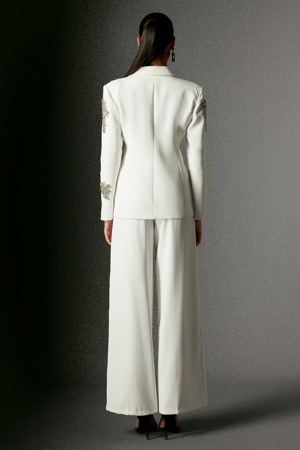 Annabelle White Blazer Set for Women