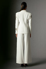 Annabelle White Blazer Set for Women