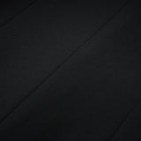 Annetta Mini Dress - Front Button Detailing - Long Sleeves - Square Neck - Press - Stud Fastening