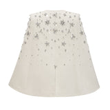 Annie Jacket - Cape Design - Crystal Embellishment - Button Fastening - Straight Hem