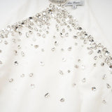 Annie Mini Dress - Choker Design - Sleeveless - Embellished - Rear Zip Fastening