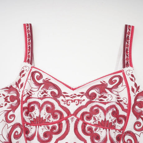 Annika graphicprint sleeveless mini dress