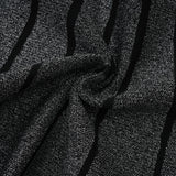 Anouk black glittered flared mini dress