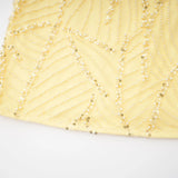 Antonia Yellow Halterneck Bow Maxi Dress