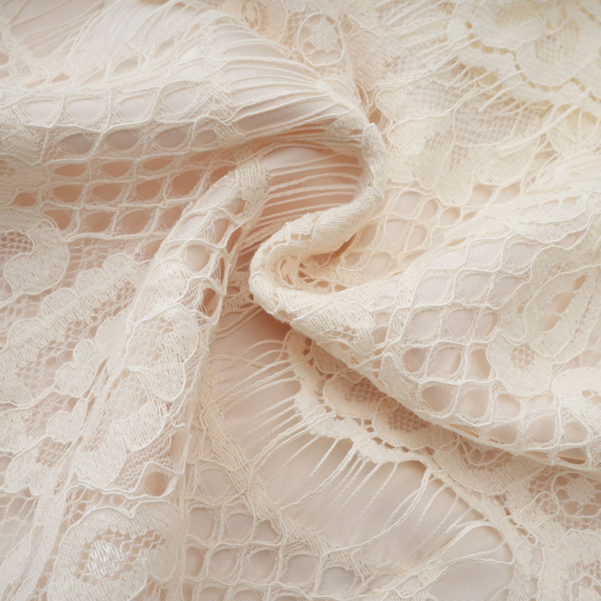 Antonietta Blouse - Flared Cuffs - Frilled Neck - Bow Detailing - Floral Lace Overlay - Cropped