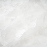 Apolline white fauxflower mini dress