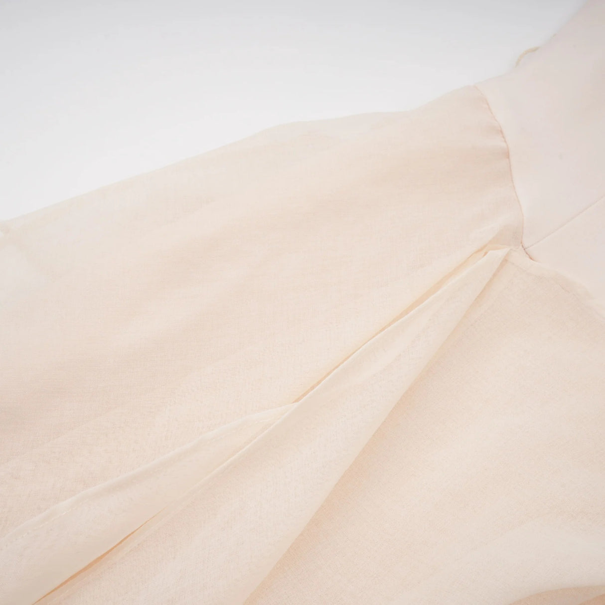 Aria White Asymmetrical Shawl  Tulle Panel Dress Set