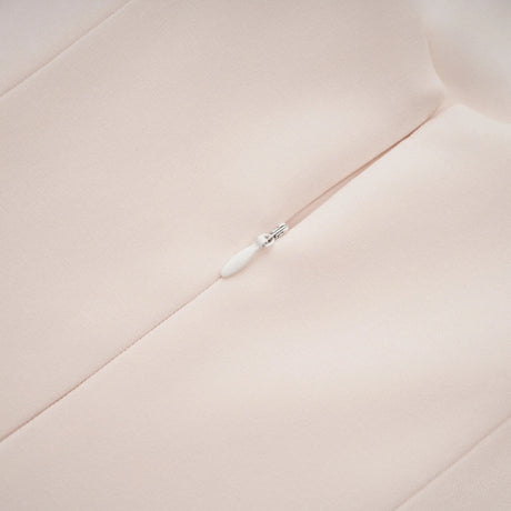 Aria White Asymmetrical Shawl  Tulle Panel Dress Set