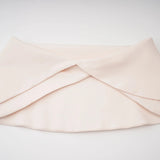 Aria White Asymmetrical Shawl  Tulle Panel Dress Set